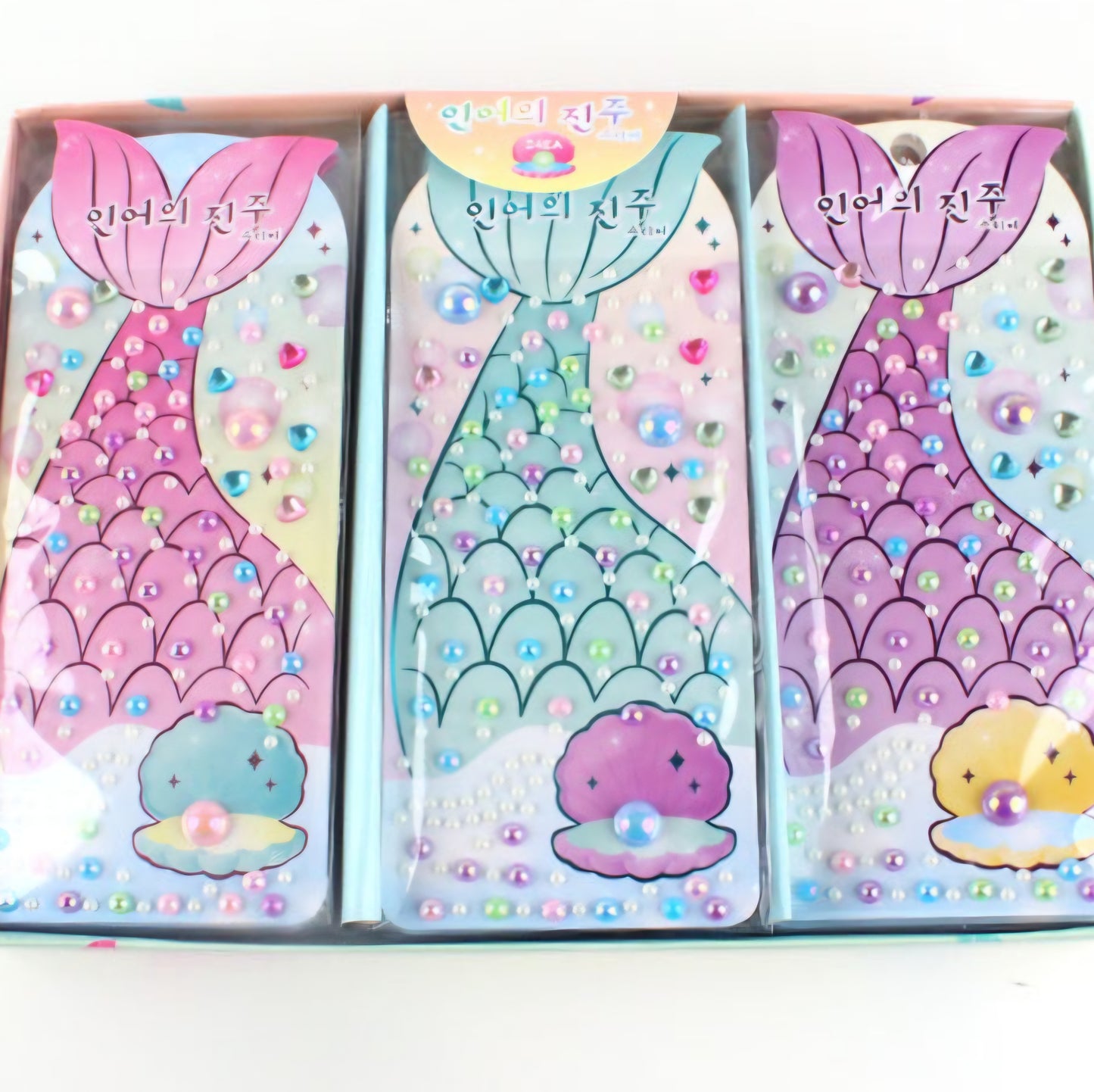 MERMAID PEARL STICKER 2PK