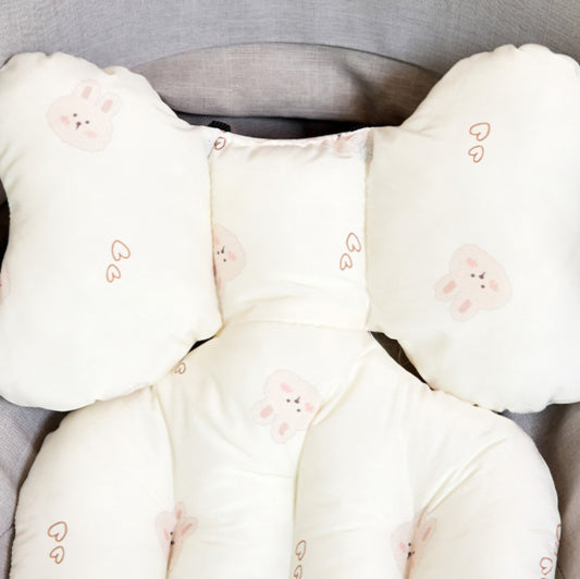 HEART BUNNY STROLLER PADDING SET