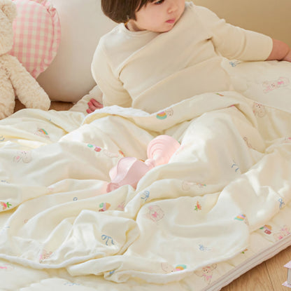 DREAMING BUNNY MODAL COTTON BLANKET