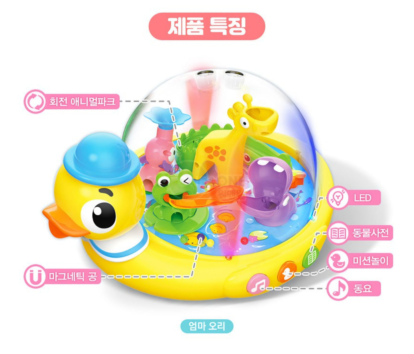 EDU PARK ROLLING DUCK TOY