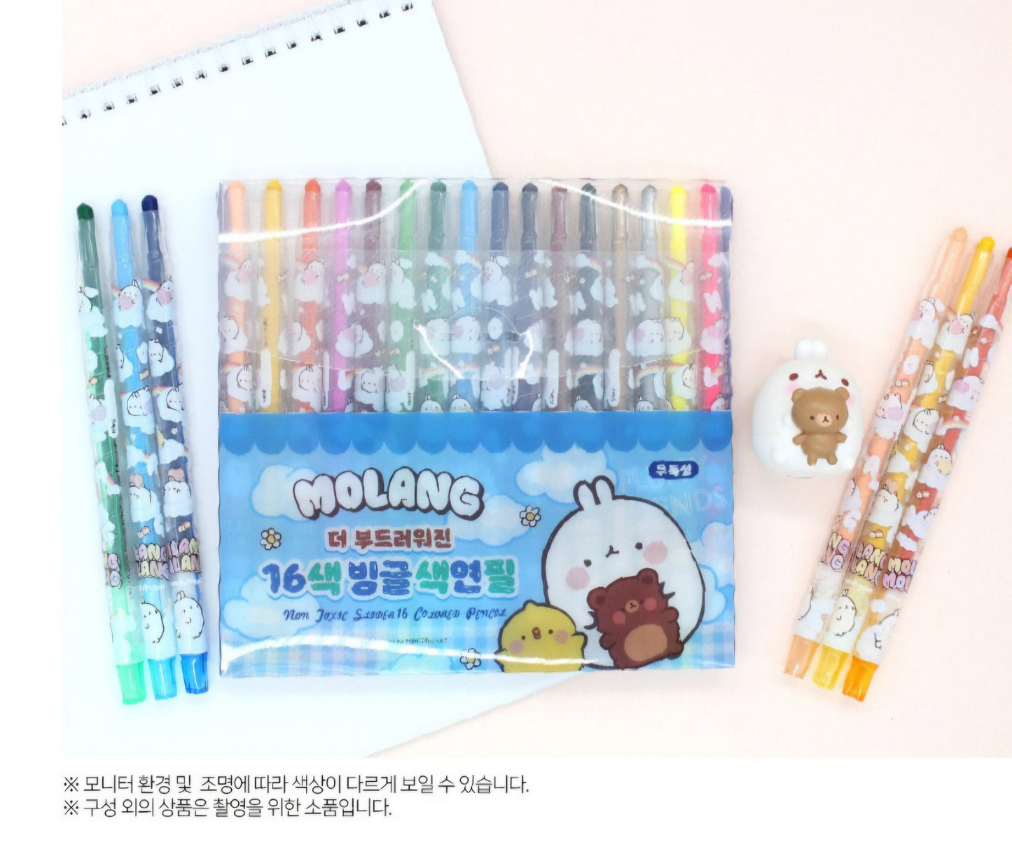 MOLANG 16 COLOR PENCIL
