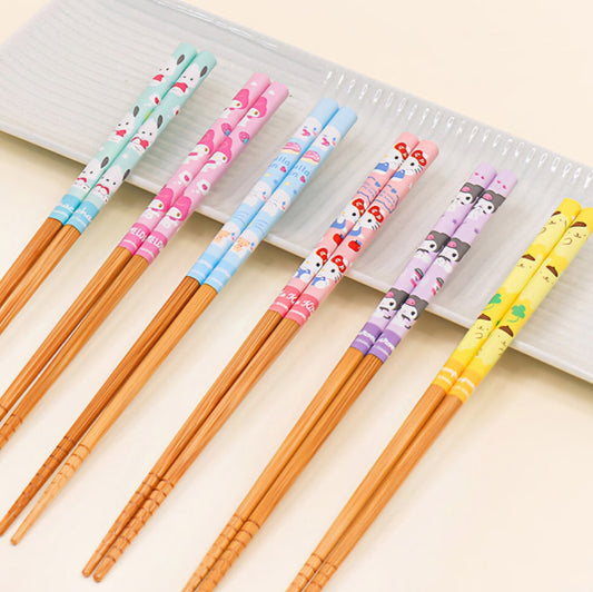 SR 산리오 BAMBOO CHOPSTICKS