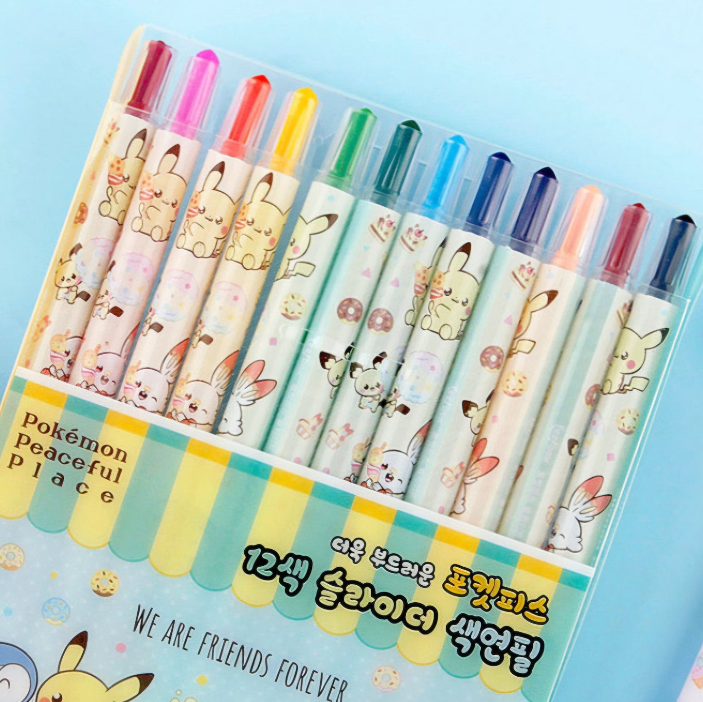 POKEMON 12 COLOR PENCIL