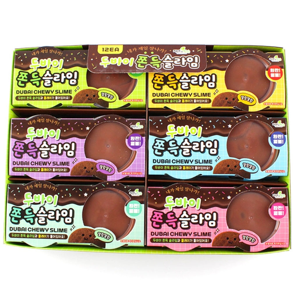DUBAI CHEWY SLIME 2PK SET