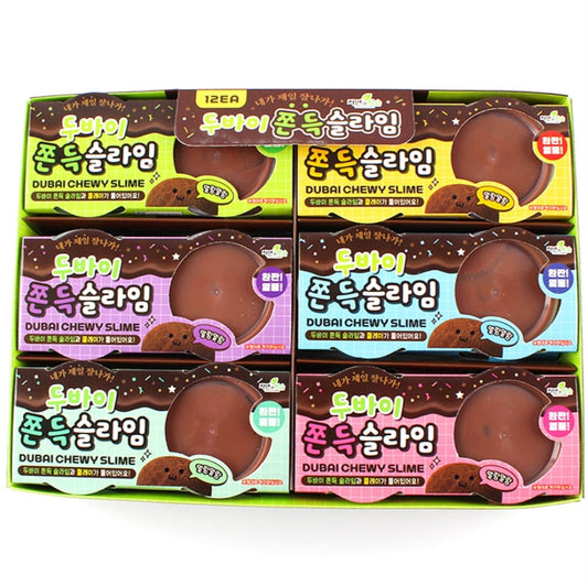 DUBAI CHEWY SLIME 2PK SET