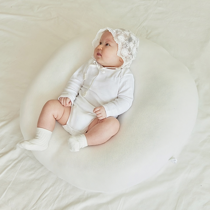 TEDDY WAFFLE AIR MESH BABY CUSHION