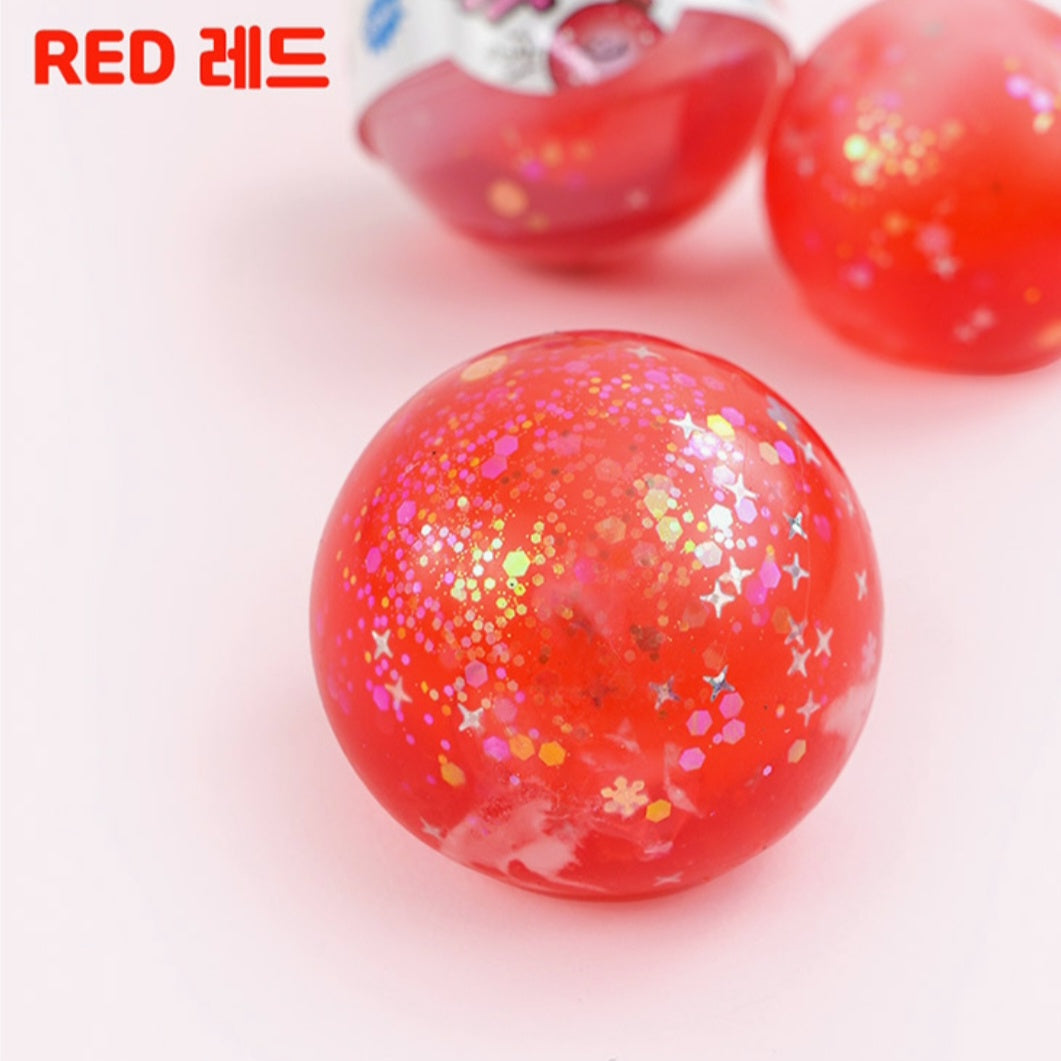 COLORFUL WAX BALL SQUISHY