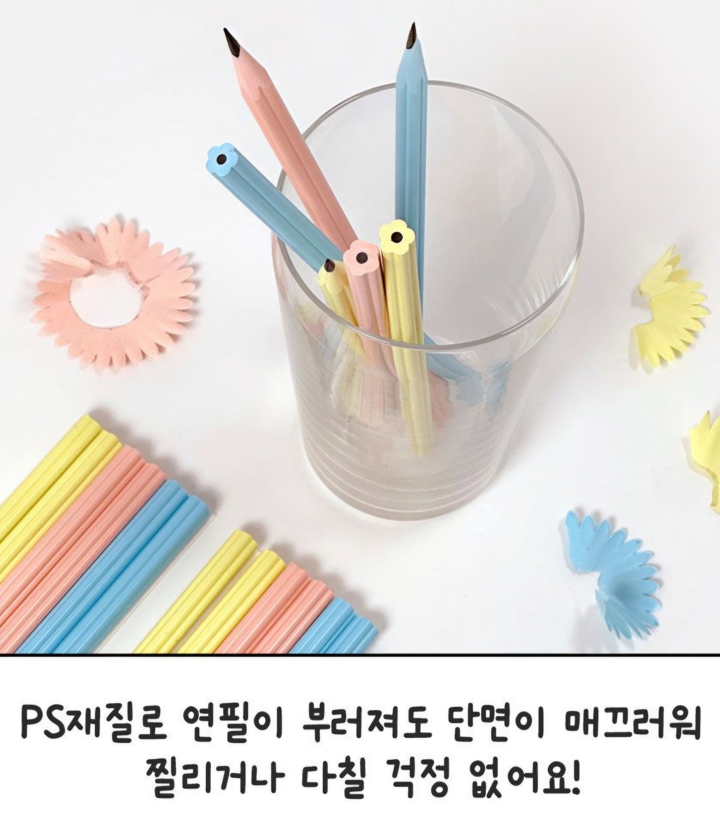 FLOWER PENCIL 6P