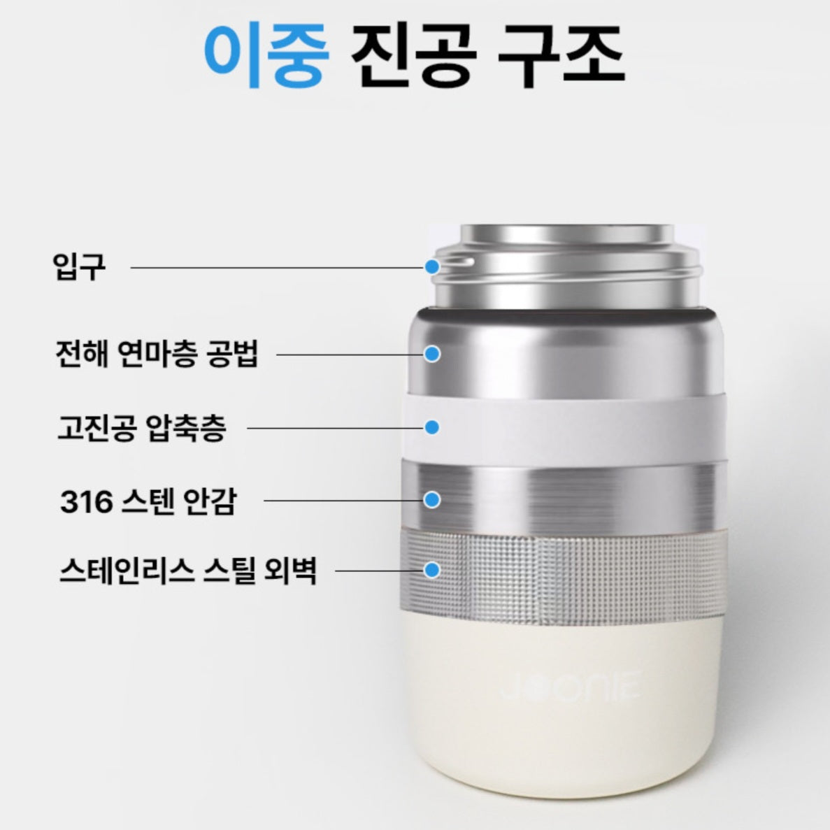 JOONIE 2-IN-1 STAINLESS STRAW TUMBLER