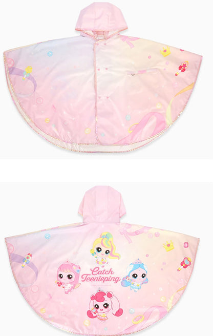 TEENIEPING RAINBOW RAIN PONCHO
