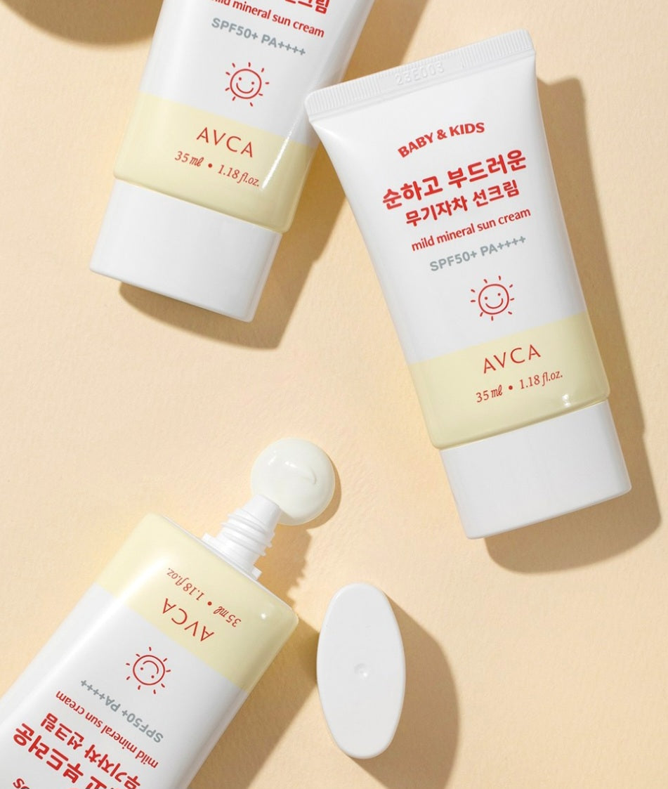 AVCA KIDS SUN CREAM 2-PACK
