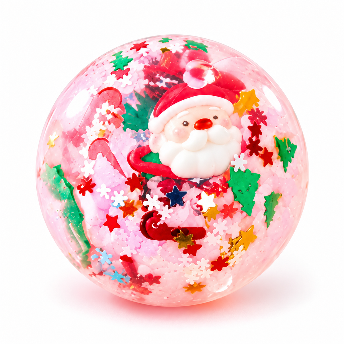 (46) CHRISTMAS CRUNCHY BALL SQUISHY