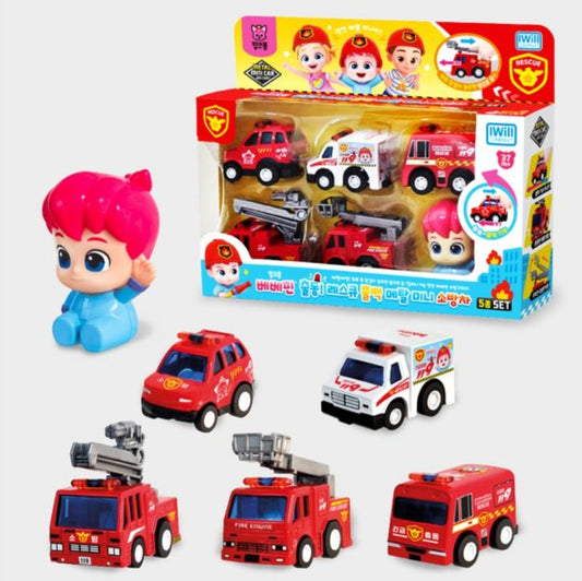 BEBE FINN MINI CAR FIRETRUCK SET