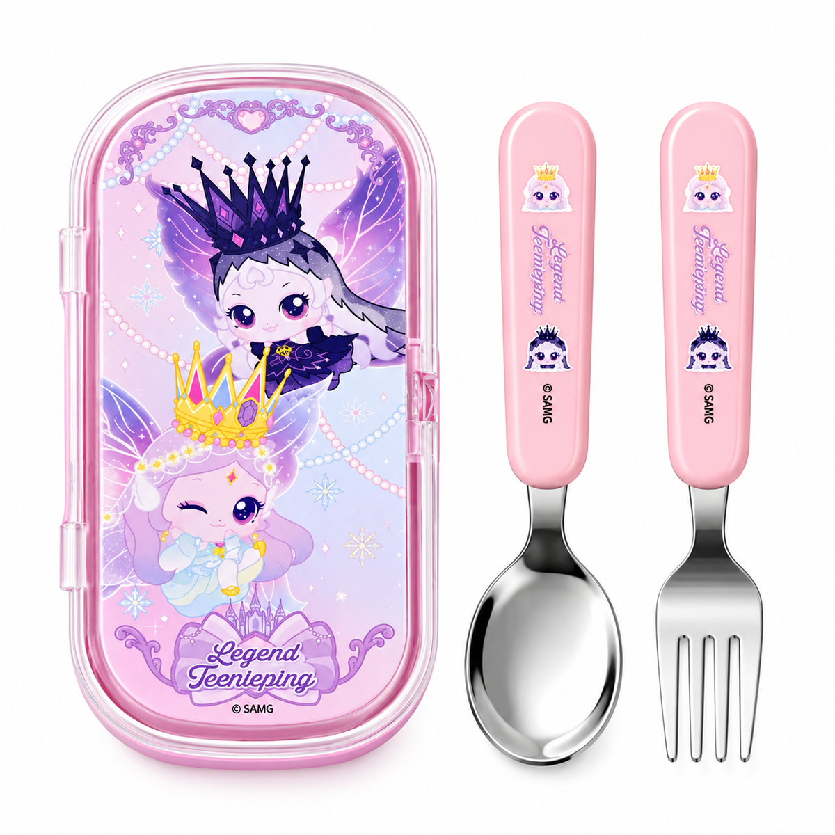 TEENIEPING LEGEND PING TODDLER UTENSILS
