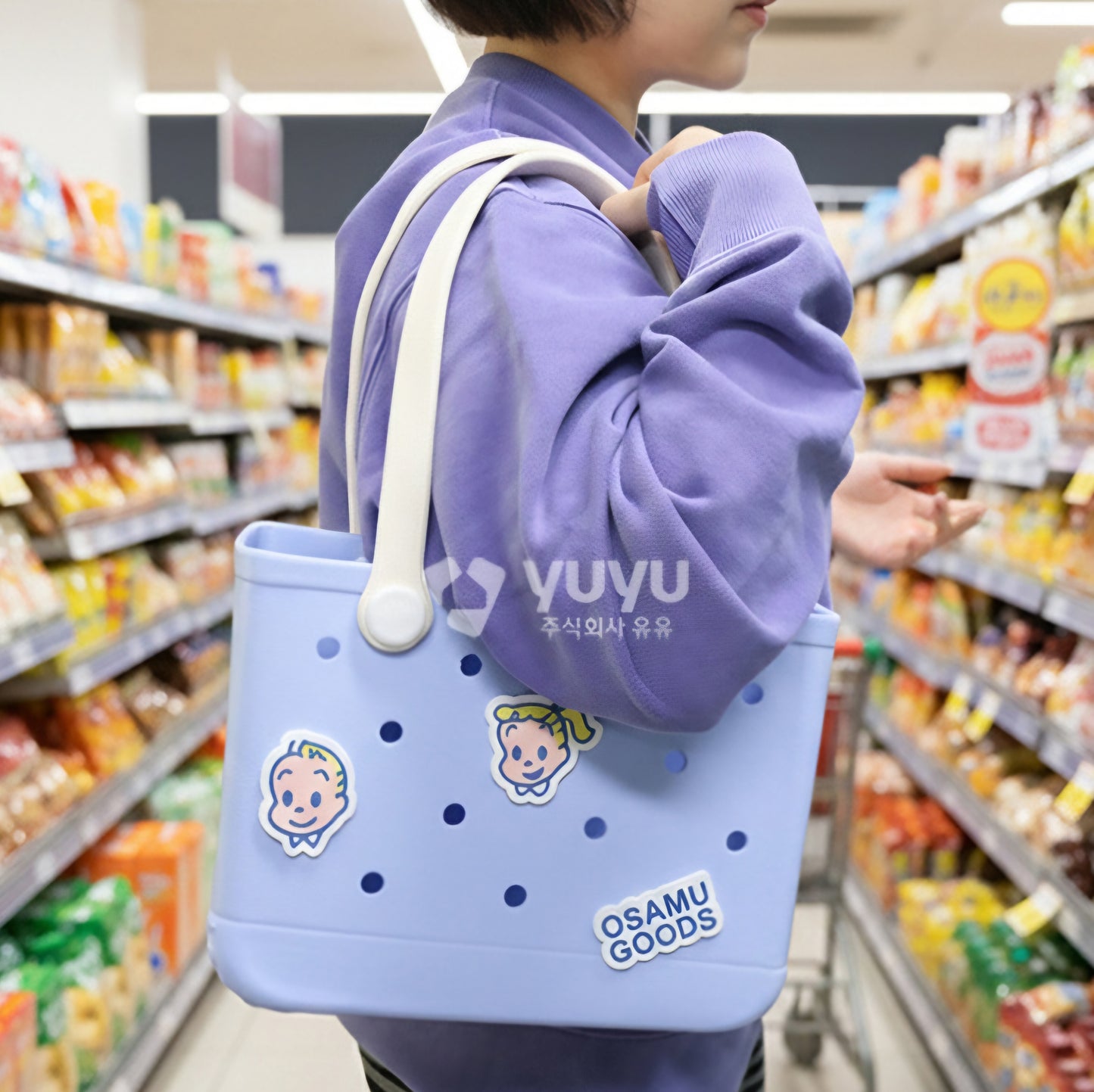OSAMU GOODS EVA JELLY BAG LARGE