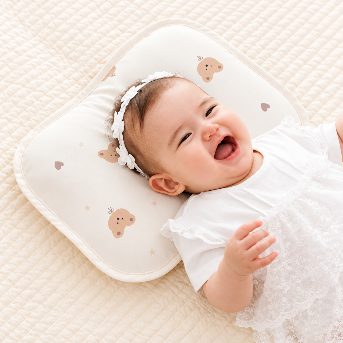 MINI BEAR INFANT PILLOW