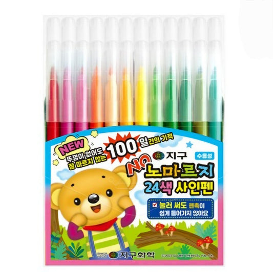 NO DRY 24 COLOR MARKERS