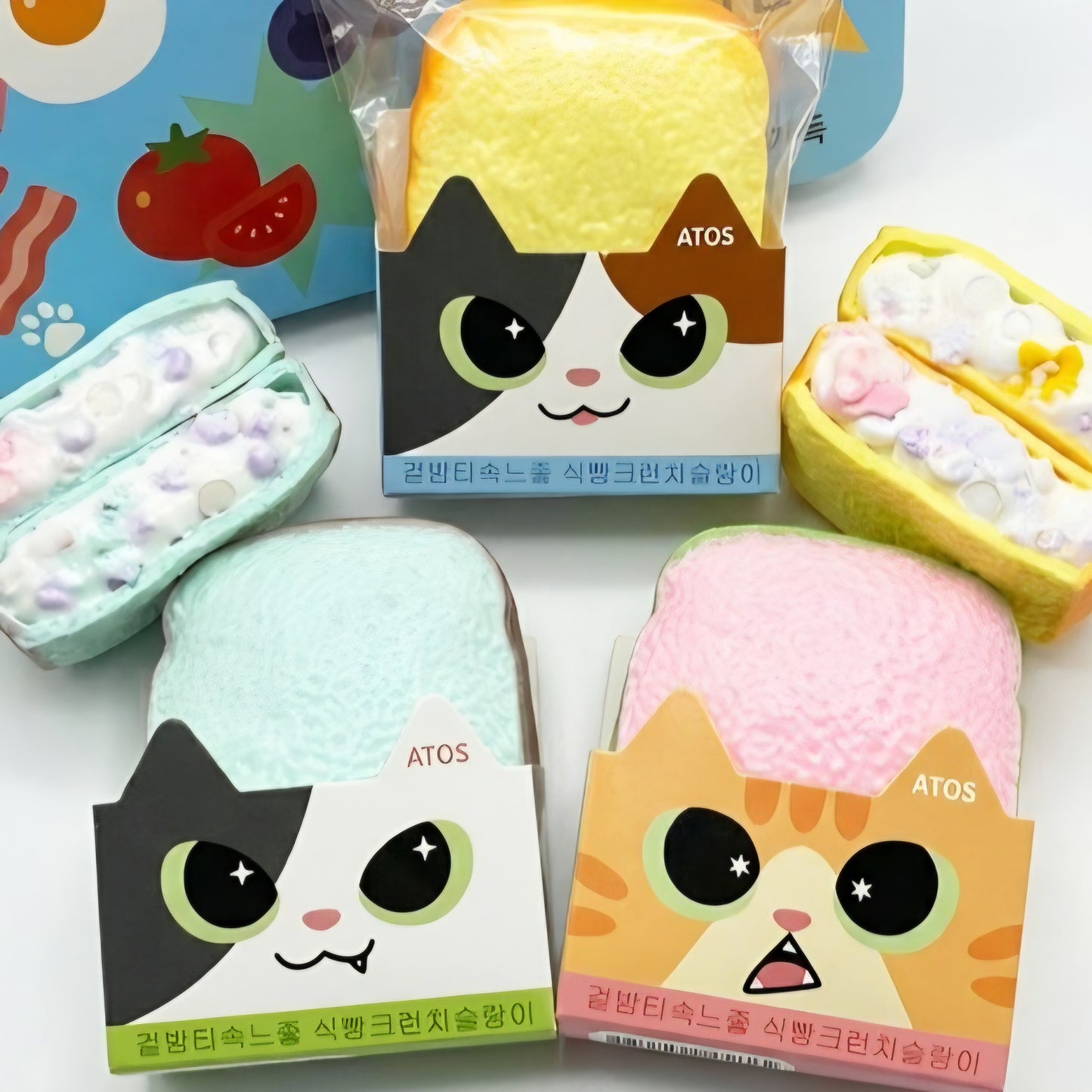CRUNCHY TOAST BREAD SQUISHY