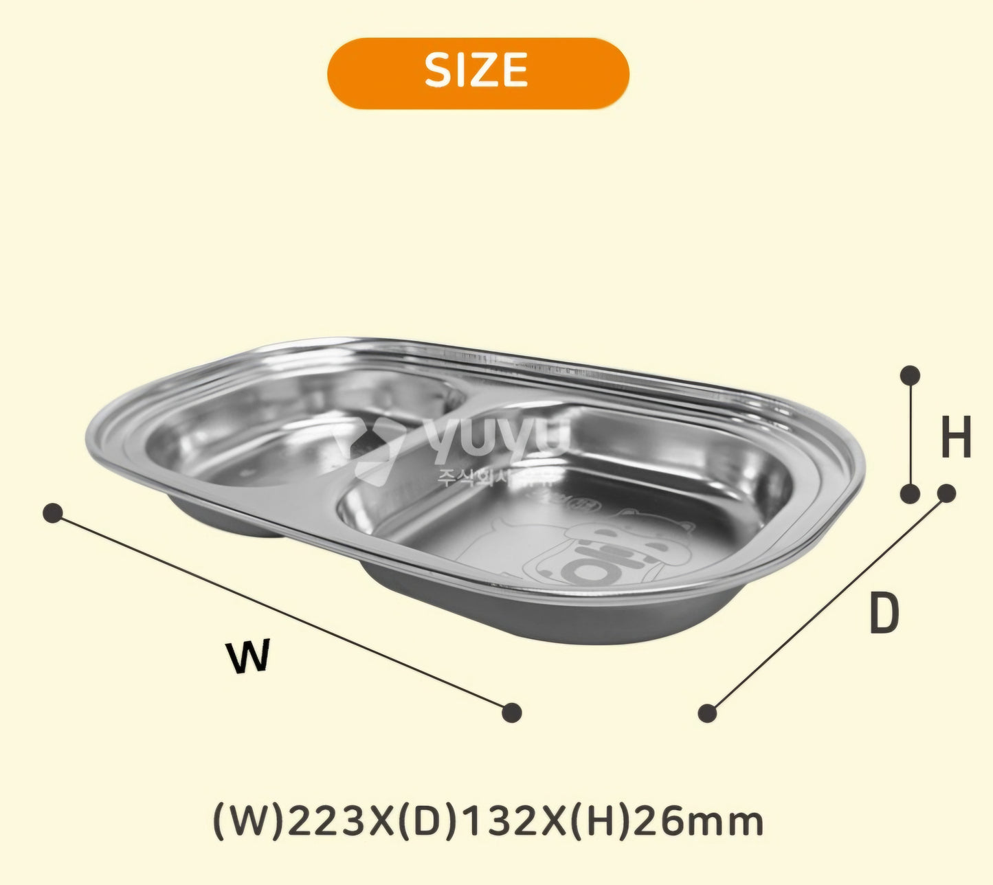 HANGUL WORLD PLATE BOWL SET