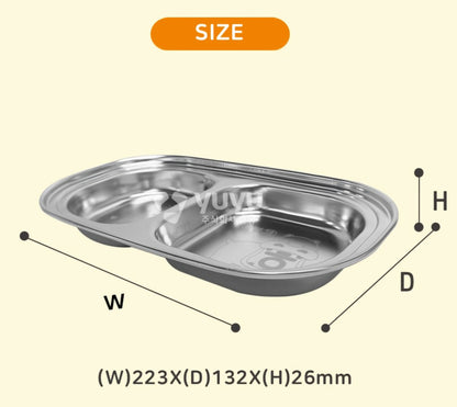 HANGUL WORLD PLATE BOWL SET
