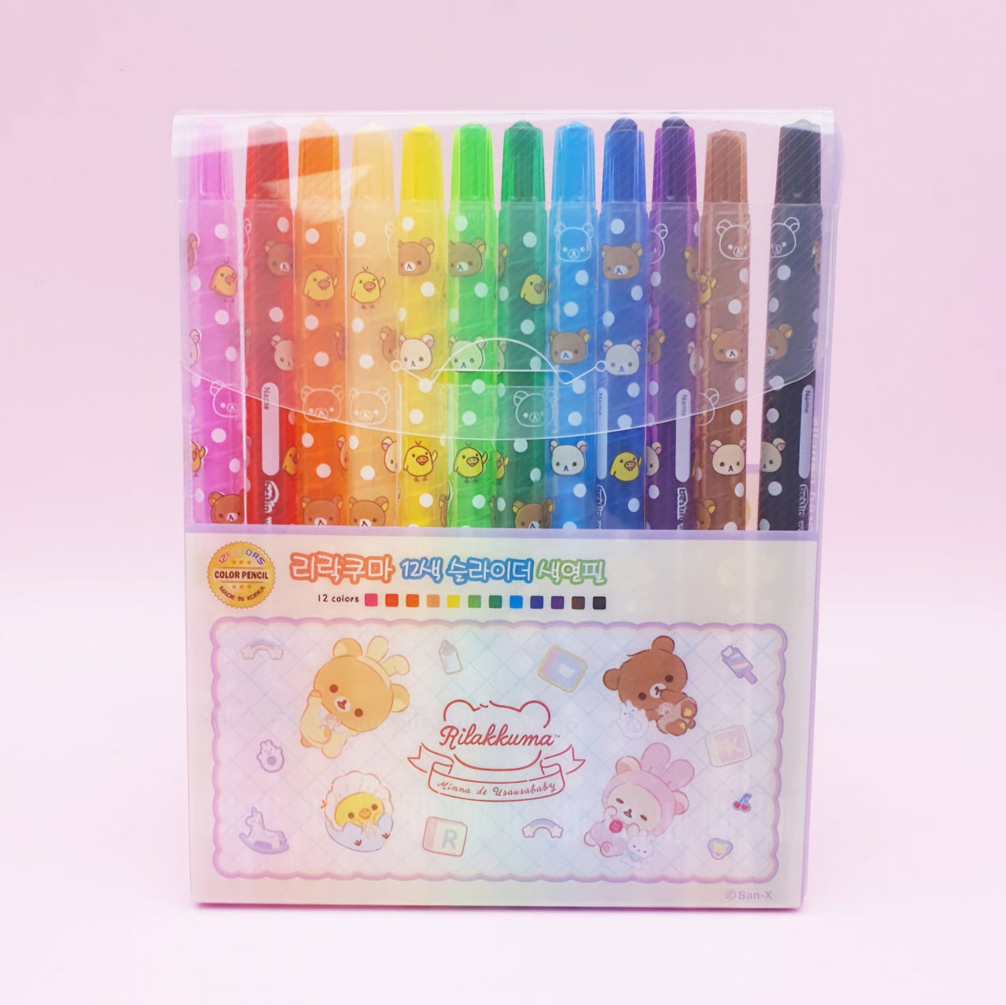 RILAKKUMA 12 COLOR PENCIL