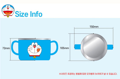 DORAEMON STAINLESS BOWL