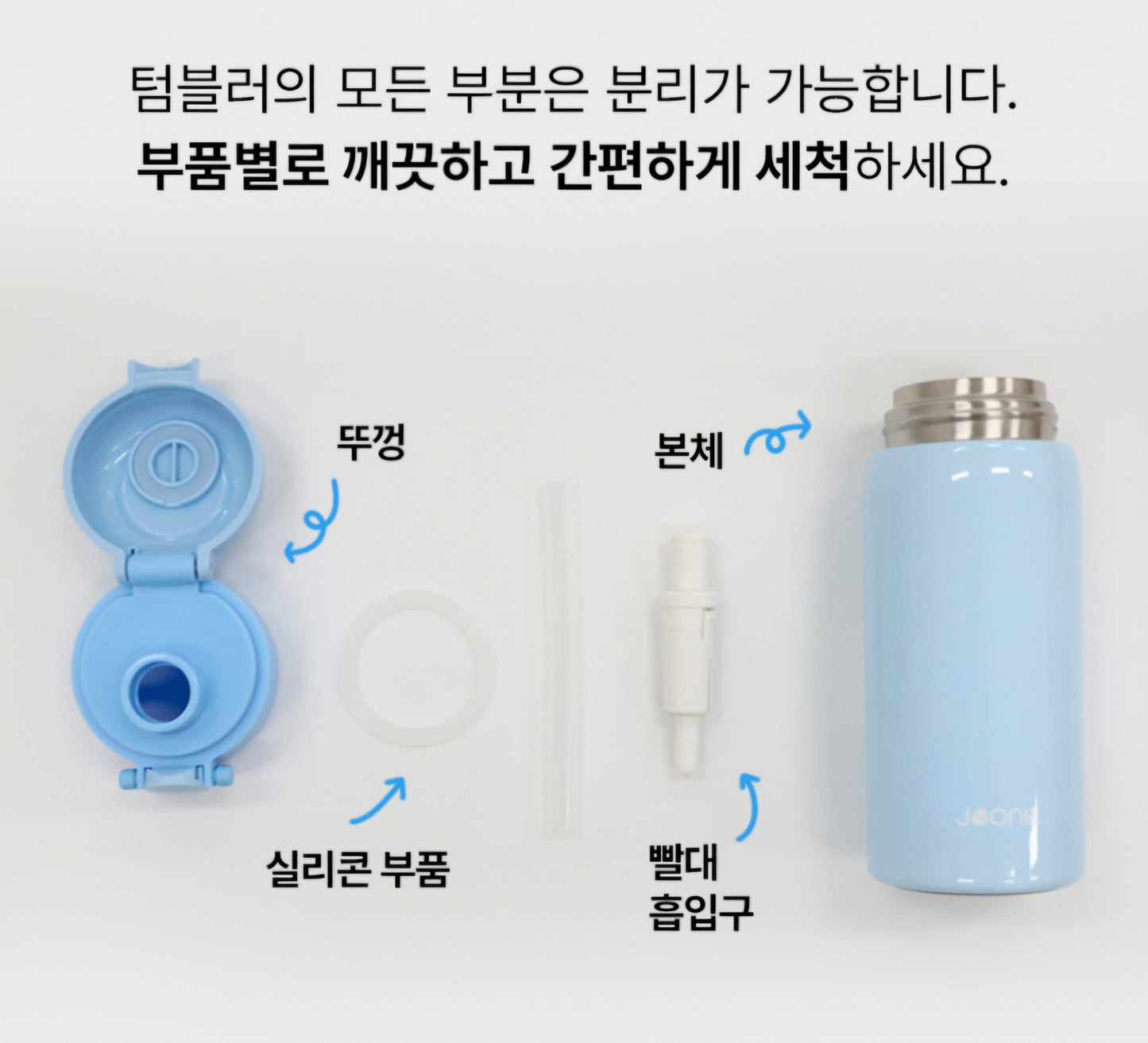 JOONIE STAINLESS DUAL TUMBLER