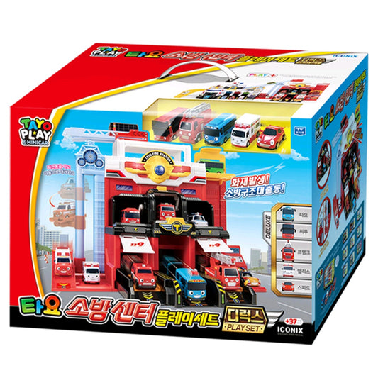 TAYO FIRE STATION DELUXE PLAY SET