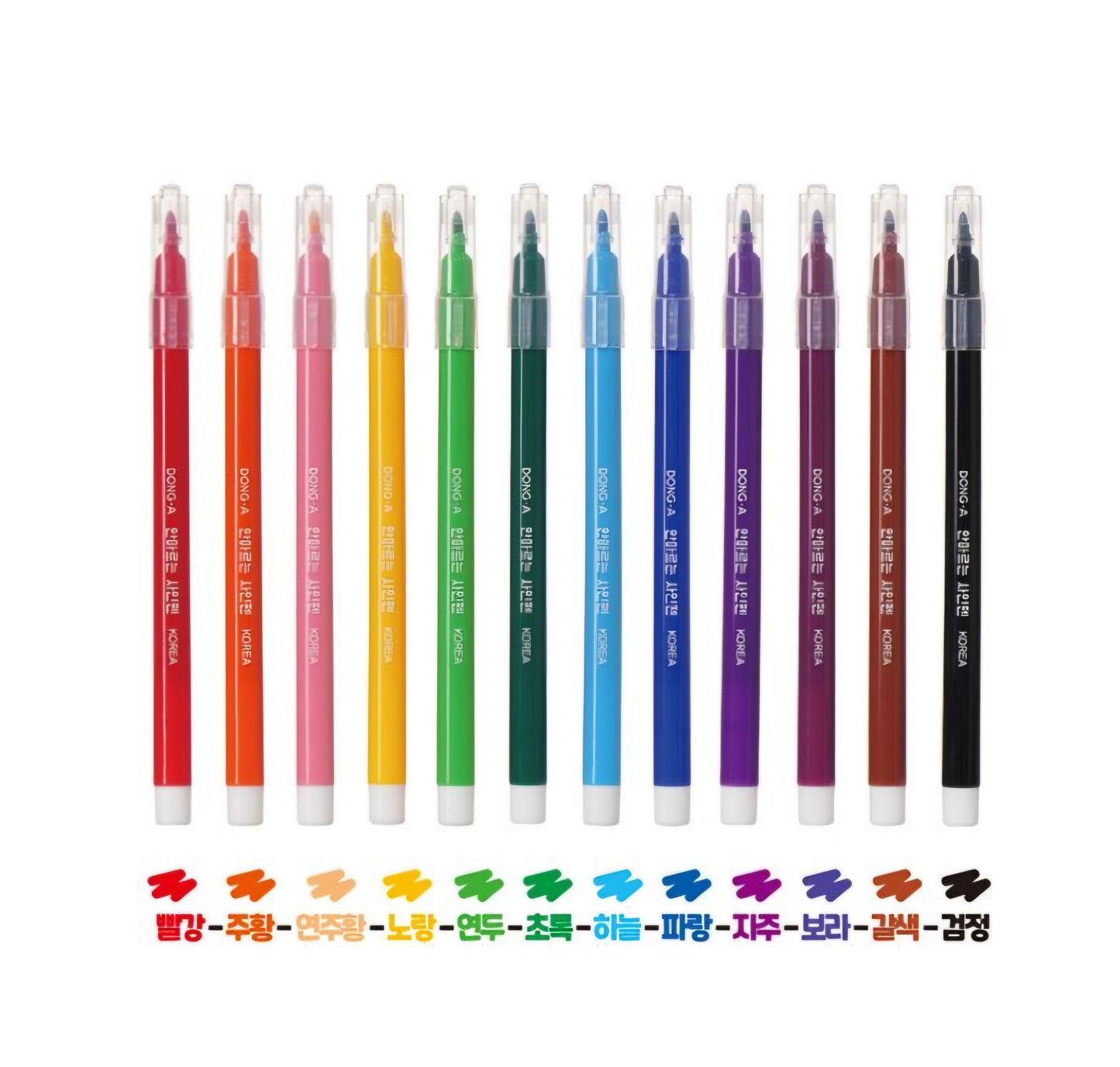 NO DRY 12 COLOR MARKERS