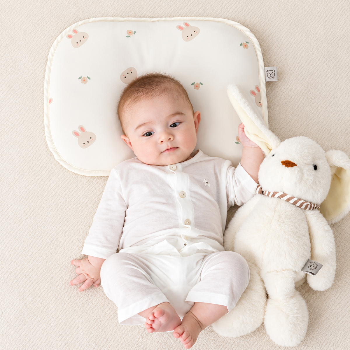 MINI RABBIT INFANT PILLOW