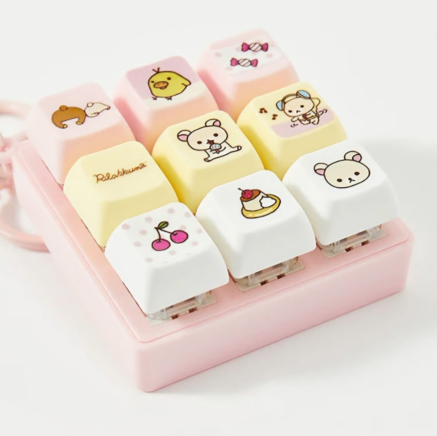 RILAKKUMA KEYCAP KEYBOARD