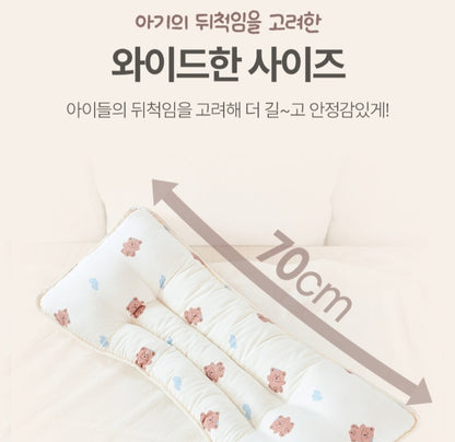CHERRY BEAR WIDE PILLOW