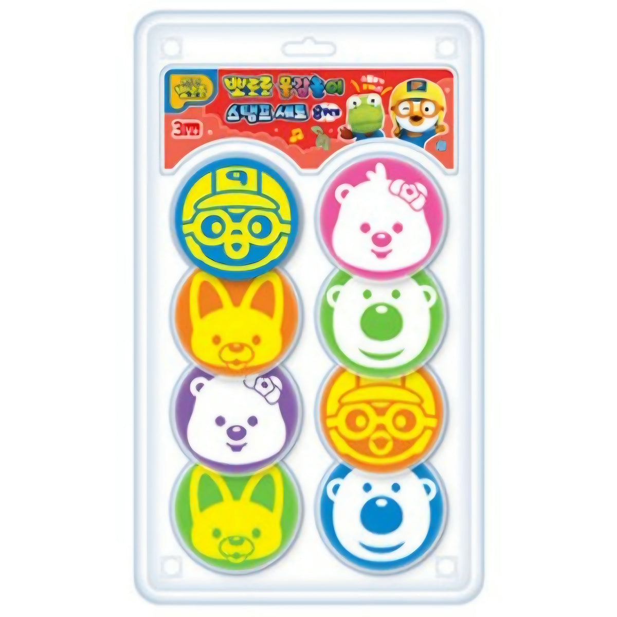 PORORO WATER PAINT STAMP SET