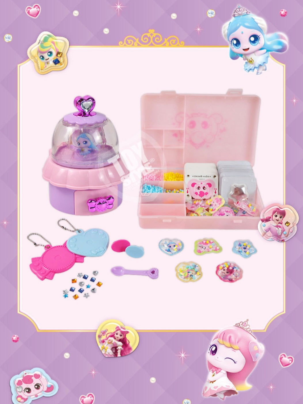 PRINCESS TEENIEPING 3D STICKER MAKER