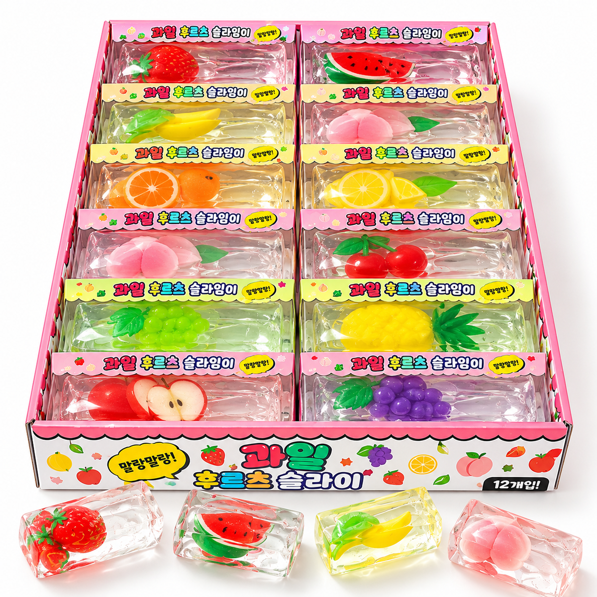 (67) FRUITS STICK SQUISHY