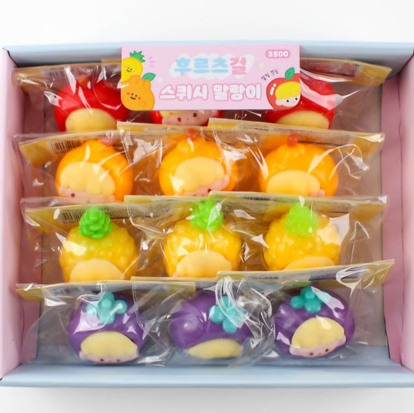 FRUITS GIRL SQUISHY 2 PACK