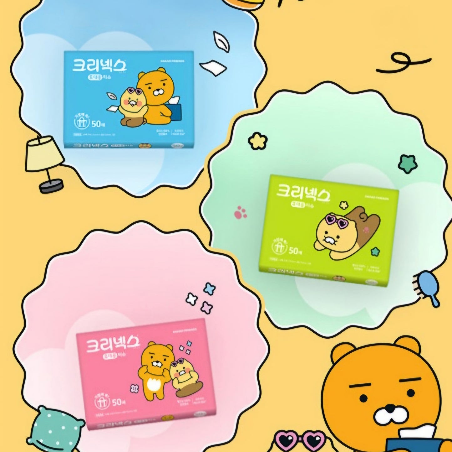KAKAO TRAVEL SIZE TISSUE 5-PACK