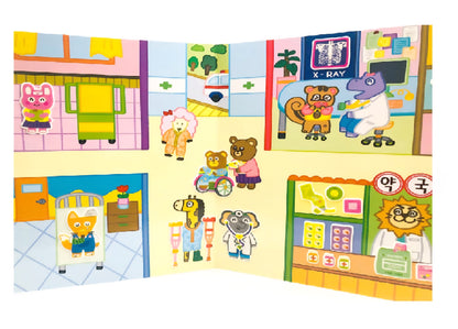 HOSPITAL PLAY STICKER BAG