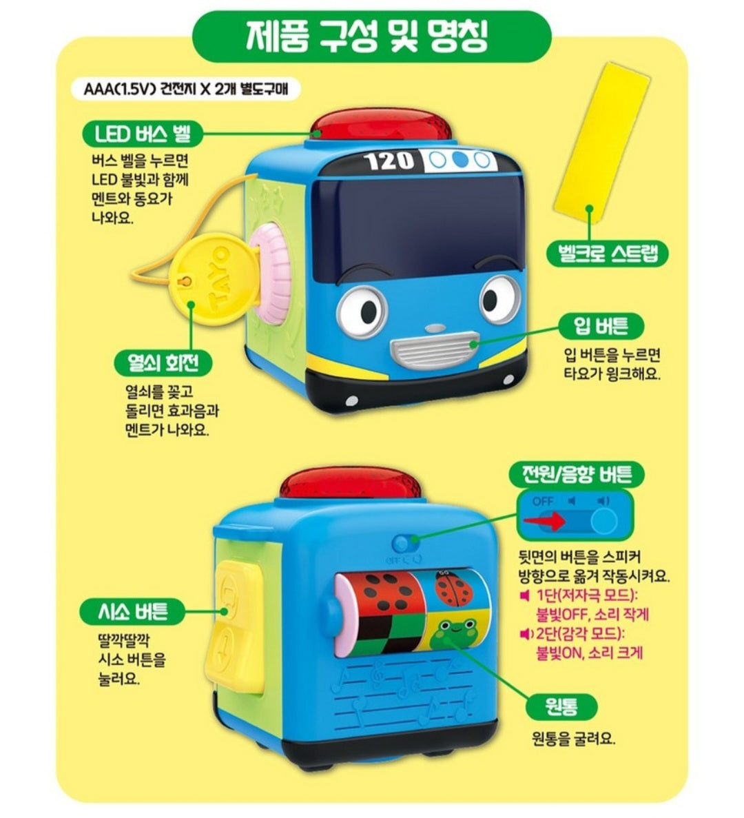 TAYO MELODY CUBE