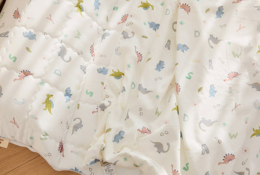 ALPHABET DINO MODAL RAYON NAP BEDDING SET
