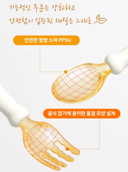 JOONIE SELF DIRECTED UTENSIL SET WITH CASE
