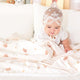 CREAM BEAR DOUBLE BLANKET