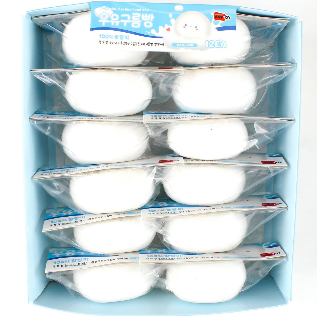 (30) MILK CLOUD BREAD SQUISHY