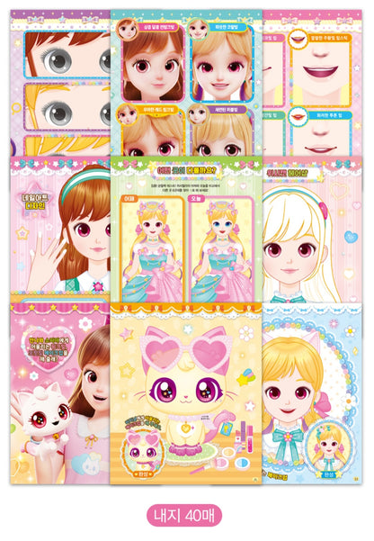 WISH CAT MAKE UP COLORING