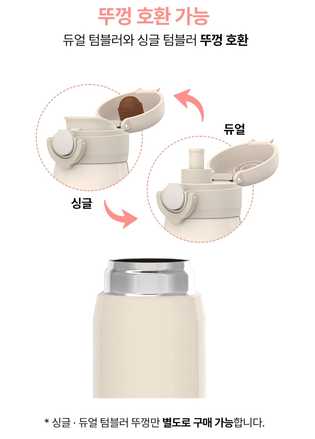 JOONIE STAINLESS DUAL TUMBLER