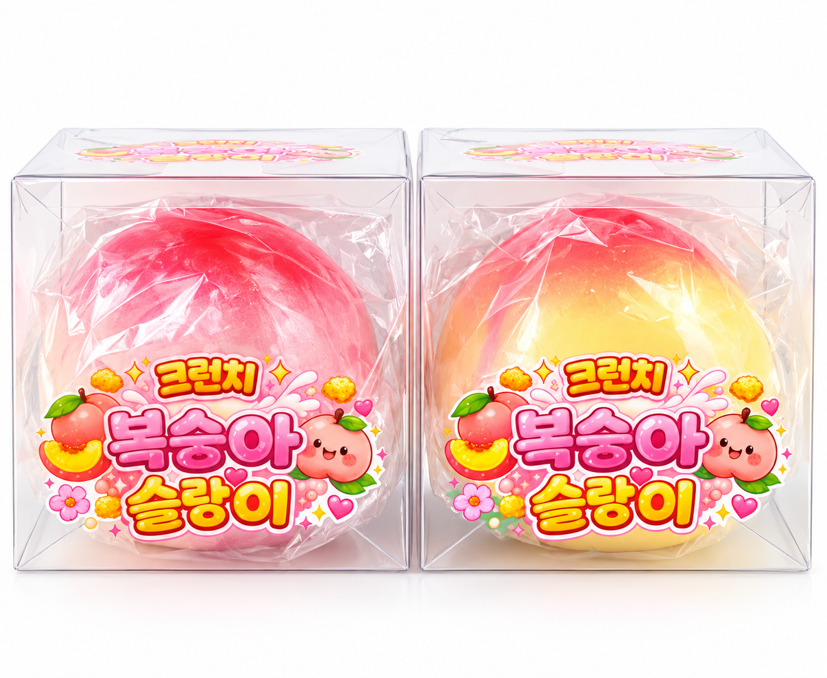 (87) CRUNCHY PEACH SQUISHY