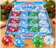 (73) CHRISTMAS SNOWBALL SQUISHY