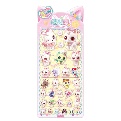 WISH CAT STICKERS - 아이냥