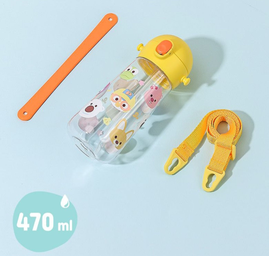 PORORO TRITAN STRAW BOTTLE
