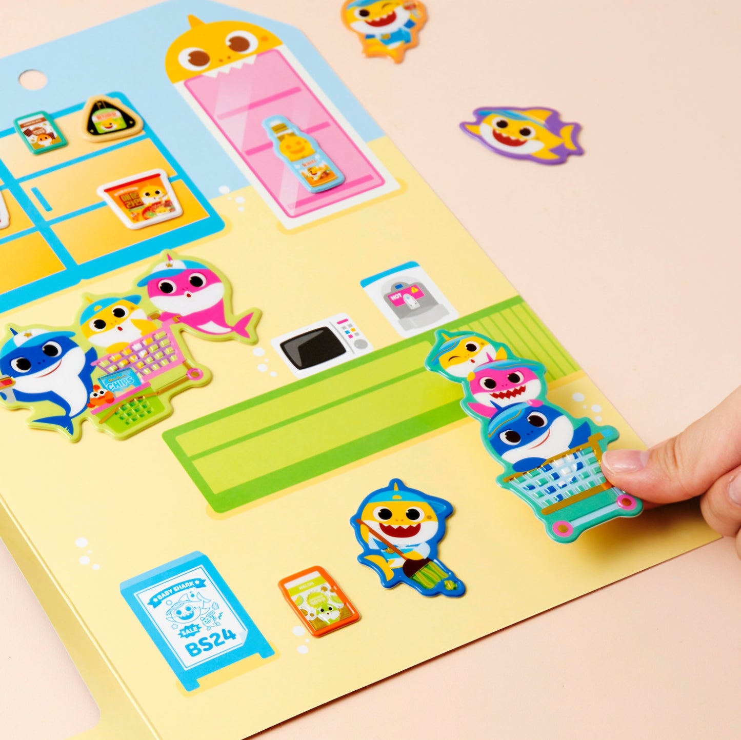 BABY SHARK CONVENIENCE STORE STICKER